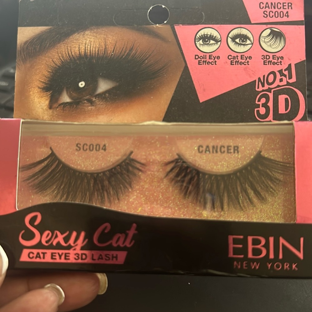 Eyelash strip style:Cancer